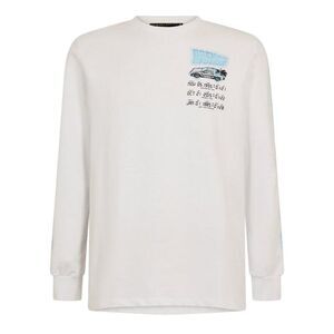 Back To The Future Mens Criminal Damage T-Shirt / White